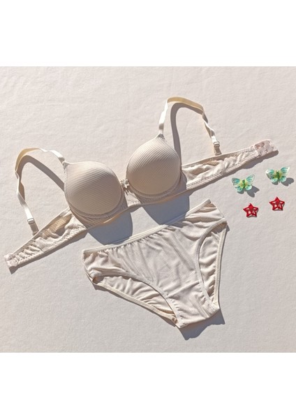 Fitilli Dolgulu Sütyen ve Külot Iç Çamaşır Takımı fiyatları