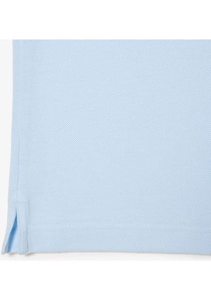 Erkek Regular Fit Açık Mavi Polo Yaka T-Shirt
