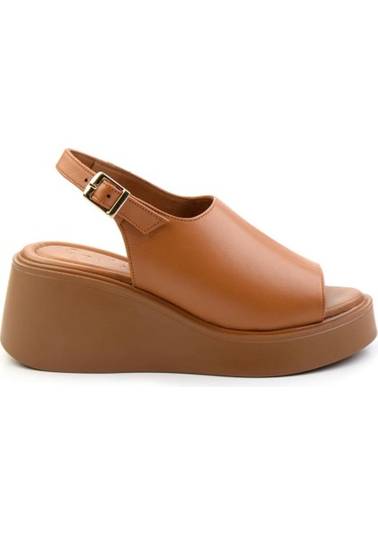 Siyah Leather Kadın Sandalet K05359032103