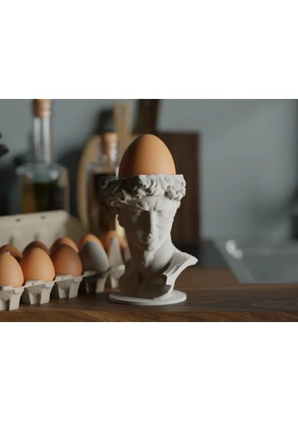 Sanat ve Fonksiyonelliğin Buluştuğu Nokta: Heykel Şeklinde Yumurta Tutucu
