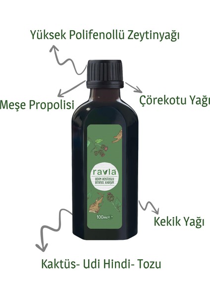 Udim Kostuslu Bitkisel Karışım (Ağır Metal Analizli) - 100ml