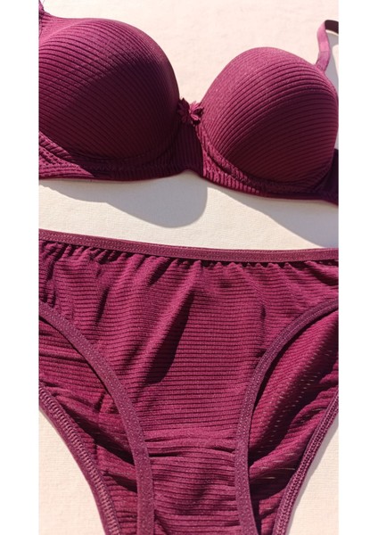 Fitilli Dolgulu Sütyen ve Külot Iç Çamaşır Takımı fiyatları