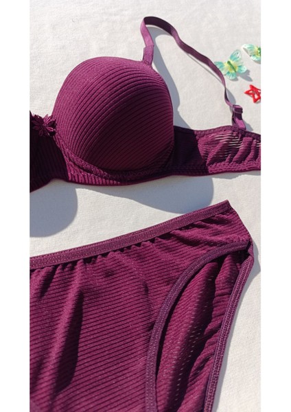 Fitilli Dolgulu Sütyen ve Külot Iç Çamaşır Takımı modelleri