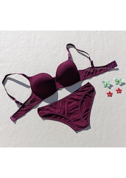 Fitilli Dolgulu Sütyen ve Külot Iç Çamaşır Takımı indirimleri