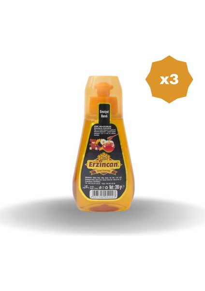 Süzme Çiçek Balı Sıkma 280 gr - (3 Adet)