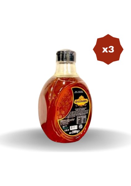 Süzme Çiçek Balı 1000 gr - (3 Adet)