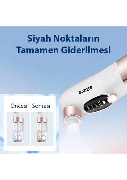 Su Hazneli Şarjlı Vakumlu Siyah Nokta Temizleme Cihazı indirimleri