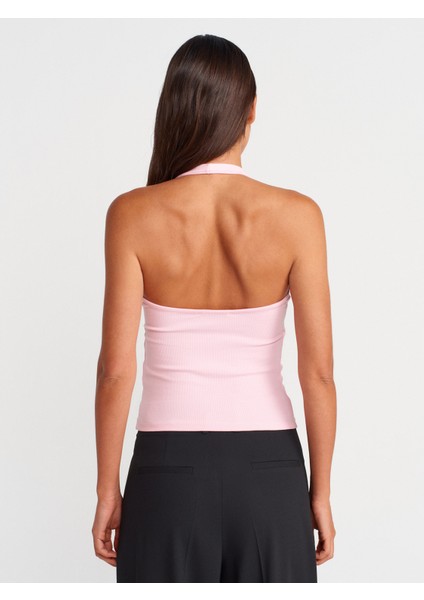 21052 Halter Yaka Top-Toz Pembe fiyatları