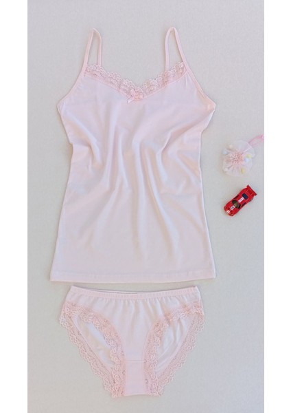 Dantelli Kadın Atlet Külot Takım