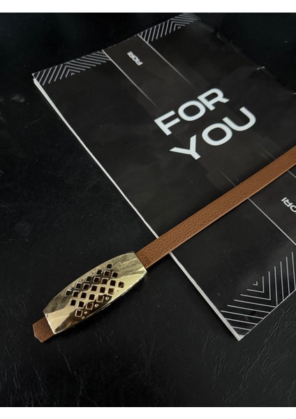 Tasarım Tokalı Kadın Kemeri