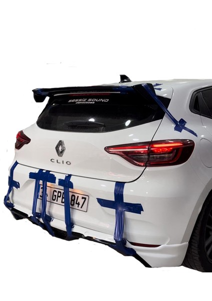 Renault Clio 5 Uyumlu Üniversal Plastik Boyasız Spoiler fiyatları