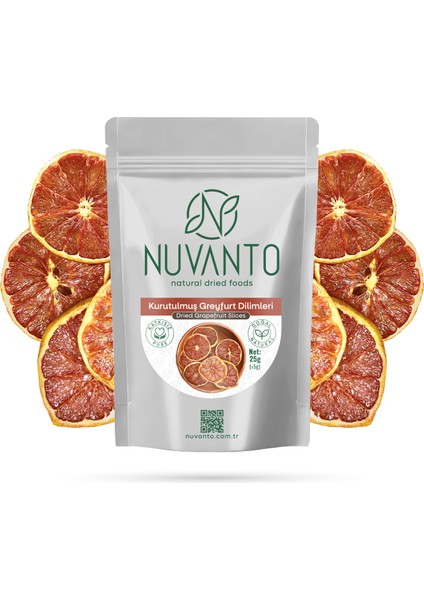 Kurutulmuş greyfurt 25 gr