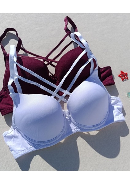 Push Up Destekli Dolgulu Çapraz Ipli Micro 2'li Sütyen fiyatları