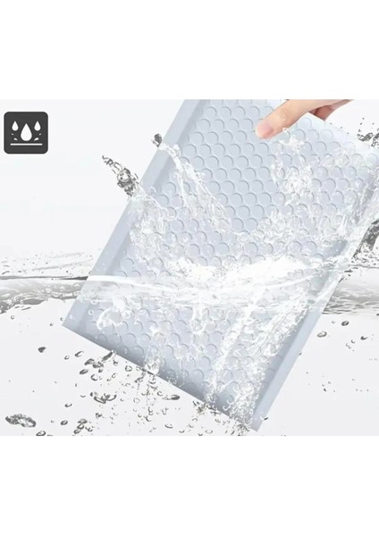 Bantlı Beyaz Patpatlı Balonlu Kargo Poşeti E Ticaret Poşeti 10 Adet 15X20+4 modelleri