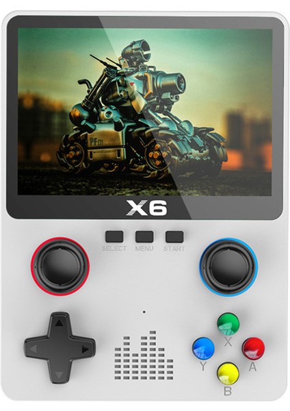 Mısawa X6 Mini Oyun Konsolu Sub 3,5 Inç Hd Retro Mini Taşınabilir El Atari Klasik 10000 Oyun Konsolu Televizyon Atarisi