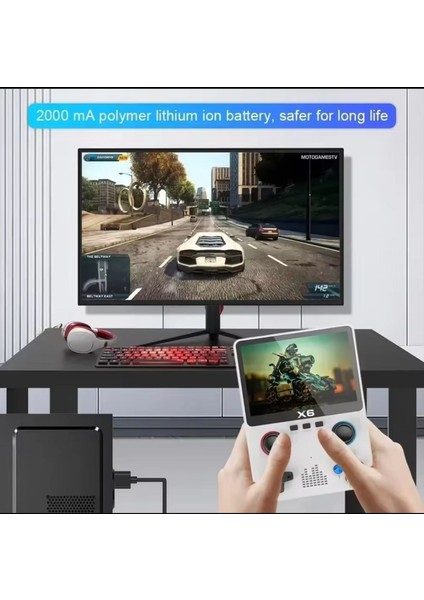 Mısawa X6 Mini Oyun Konsolu Sub 3,5 Inç Hd Retro Mini Taşınabilir El Atari Klasik 10000 Oyun Konsolu Televizyon Atarisi fiyatları