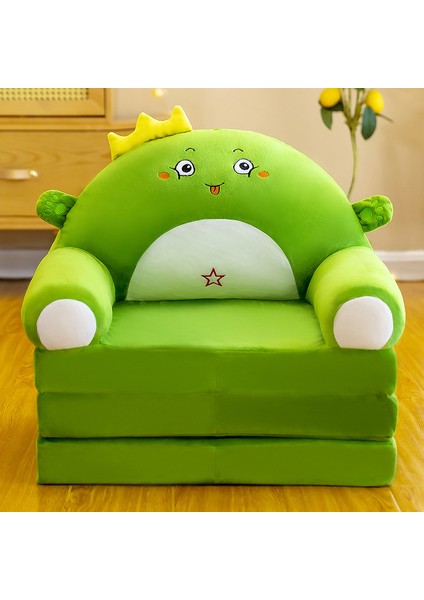Sevimli Çizgi Film Çocuk Üçlü Katlanır Kanepe Anaokulu Bebek Koltuğu (Yurt Dışından)
