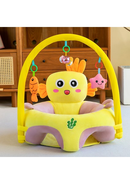 Sevimli Çizgi Bebek Oturmayı Öğreniyor Bebek Küçük Kanepe Düşmeyi Önleyici Kaymaz (Yurt Dışından)