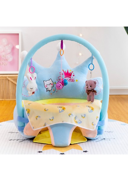 Sevimli Çizgi Bebek Oturmayı Öğreniyor Bebek Küçük Kanepe Düşmeyi Önleyici Kaymaz (Yurt Dışından)