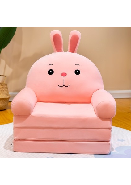 4 Katmanlı Çocuk Katlanır Peluş Çizgi Film Kanepe Çıkarılabilir, Yıkanabilir ve Açılabilir (Yurt Dışından)