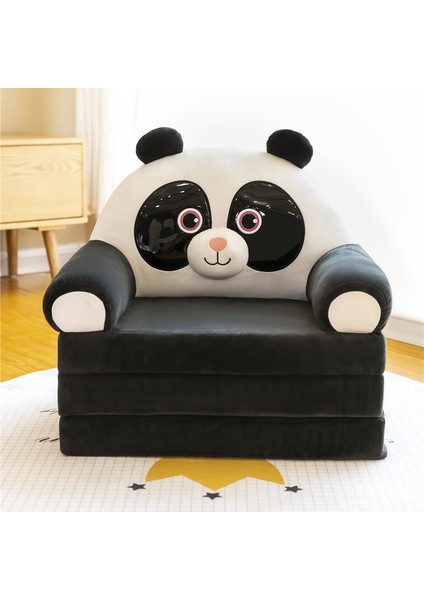 4 Katmanlı Çocuk Katlanır Peluş Çizgi Film Kanepe Çıkarılabilir, Yıkanabilir ve Açılabilir (Yurt Dışından)