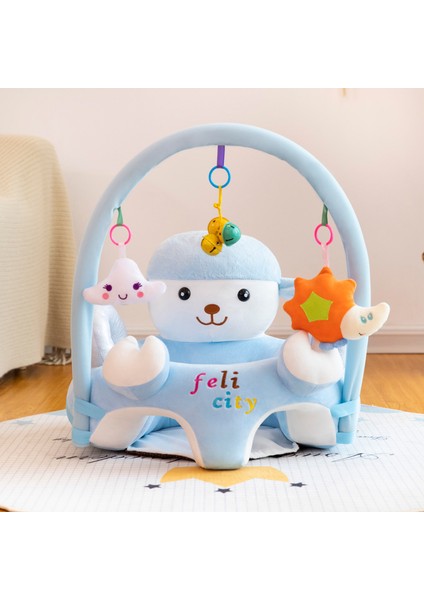 Sevimli Çizgi Bebek Oturmayı Öğreniyor Bebek Küçük Kanepe Düşmeyi Önleyici Kaymaz (Yurt Dışından)