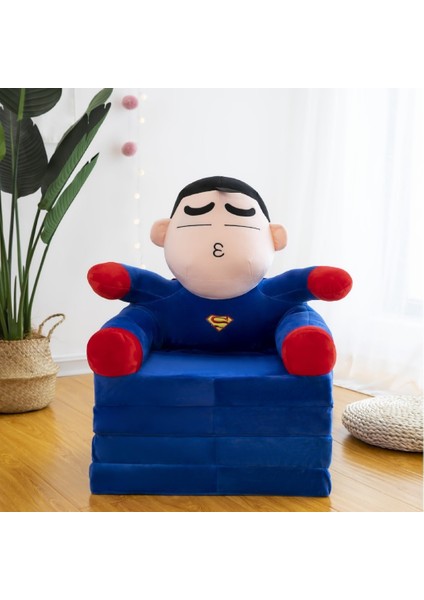 2 Katlı Çocuk Katlanır Peluş Çizgi Film Kanepe Çıkarılabilir ve Yıkanabilir Katlanabilir (Yurt Dışından)