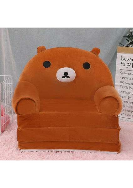 2 Katlı Çocuk Katlanır Peluş Çizgi Film Kanepe Çıkarılabilir ve Yıkanabilir Katlanabilir (Yurt Dışından)