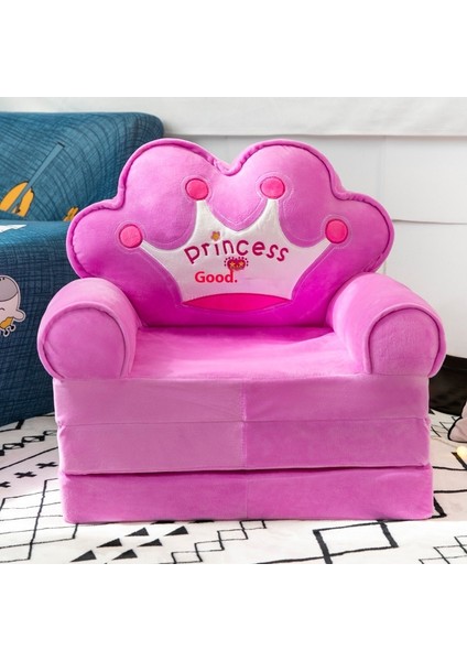 2 Katlı Çocuk Katlanır Peluş Çizgi Film Kanepe Çıkarılabilir ve Yıkanabilir Katlanabilir (Yurt Dışından)