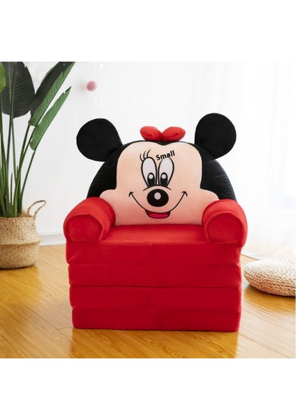 2 Katlı Çocuk Katlanır Peluş Çizgi Film Kanepe Çıkarılabilir ve Yıkanabilir Katlanabilir (Yurt Dışından)