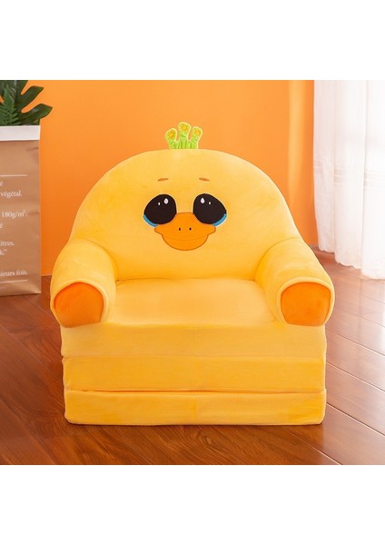 4 Katmanlı Çocuk Katlanır Peluş Çizgi Film Kanepe Çıkarılabilir, Yıkanabilir ve Açılabilir (Yurt Dışından)