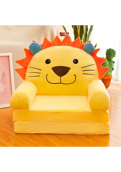 2 Katlı Çocuk Katlanır Peluş Çizgi Film Kanepe Çıkarılabilir ve Yıkanabilir Katlanabilir (Yurt Dışından)