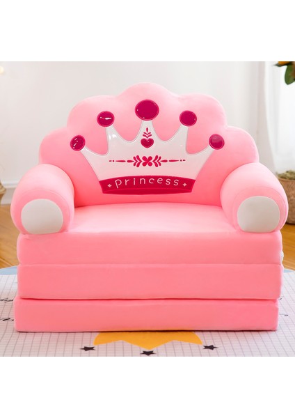 2 Katlı Çocuk Katlanır Peluş Çizgi Film Kanepe Çıkarılabilir ve Yıkanabilir Katlanabilir (Yurt Dışından)