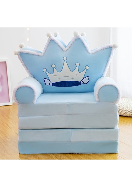 3 Katmanlı Çocuk Katlanır Peluş Çizgi Film Kanepe Çıkarılabilir, Yıkanabilir ve Açılabilir (Yurt Dışından)