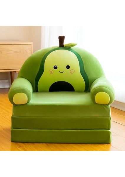 3 Katmanlı Çocuk Katlanır Peluş Çizgi Film Kanepe Çıkarılabilir, Yıkanabilir ve Açılabilir (Yurt Dışından)