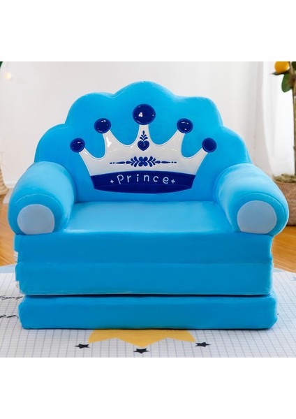 3 Katmanlı Çocuk Katlanır Peluş Çizgi Film Kanepe Çıkarılabilir, Yıkanabilir ve Açılabilir (Yurt Dışından)