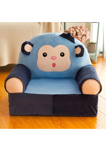 3 Katmanlı Çocuk Katlanır Peluş Çizgi Film Kanepe Çıkarılabilir, Yıkanabilir ve Açılabilir (Yurt Dışından)