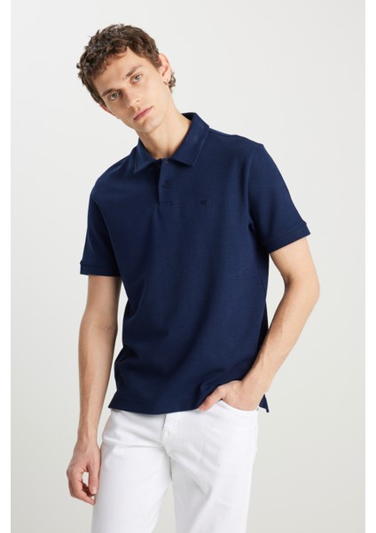 Pamuklu Regular Fit Düğmeli Polo Yaka T Shirt Erkek Polo Yaka T Shirt W2510720410 fiyatları