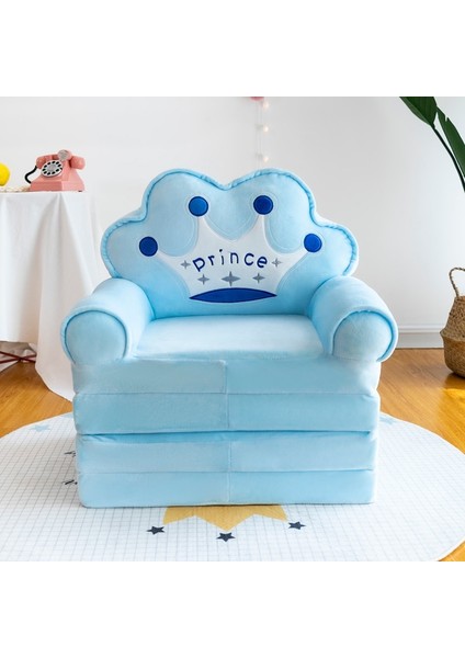 3 Katmanlı Çocuk Katlanır Peluş Çizgi Film Kanepe Çıkarılabilir, Yıkanabilir ve Açılabilir (Yurt Dışından)