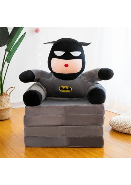 3 Katmanlı Çocuk Katlanır Peluş Çizgi Film Kanepe Çıkarılabilir, Yıkanabilir ve Açılabilir (Yurt Dışından)