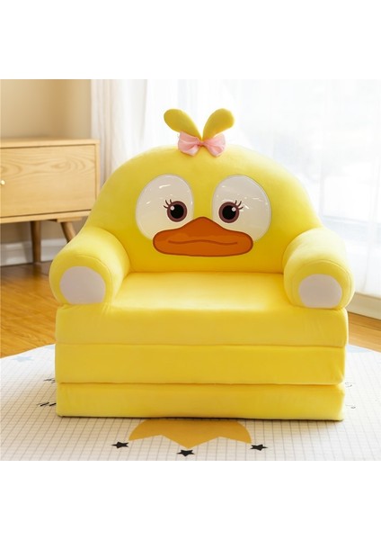 3 Katmanlı Çocuk Katlanır Peluş Çizgi Film Kanepe Çıkarılabilir, Yıkanabilir ve Açılabilir (Yurt Dışından)