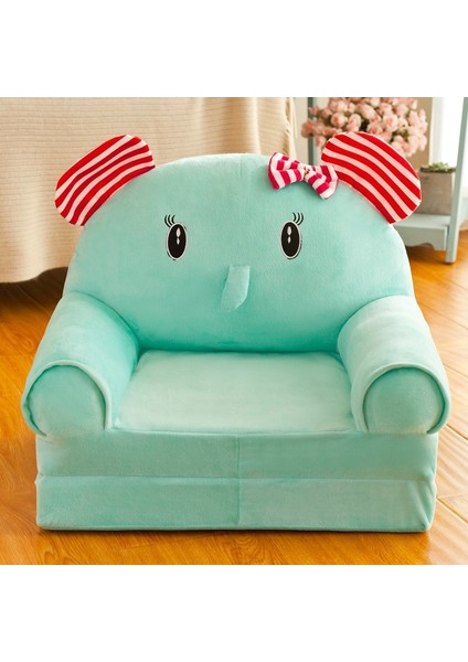 4 Katmanlı Çocuk Katlanır Peluş Çizgi Film Kanepe Çıkarılabilir, Yıkanabilir ve Açılabilir (Yurt Dışından)