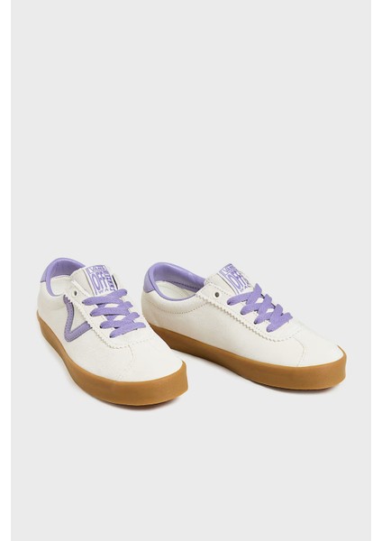 Sport Low Kanvas ve Süet Sneaker Ayakkabı Ayakkabı VN000CQR6PH1