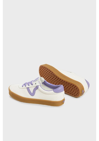 Sport Low Kanvas ve Süet Sneaker Ayakkabı Ayakkabı VN000CQR6PH1