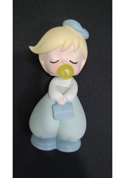 Bobblehead Çizgi Film Kız Reçine Kafası Sallanan Oyuncak Şık Figür Süsleme Dekorasyon 1 Adet