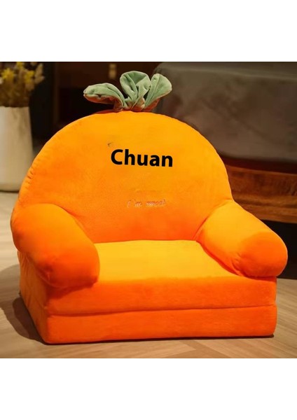 3 Katmanlı Çocuk Katlanır Peluş Çizgi Film Kanepe Çıkarılabilir, Yıkanabilir ve Açılabilir (Yurt Dışından)