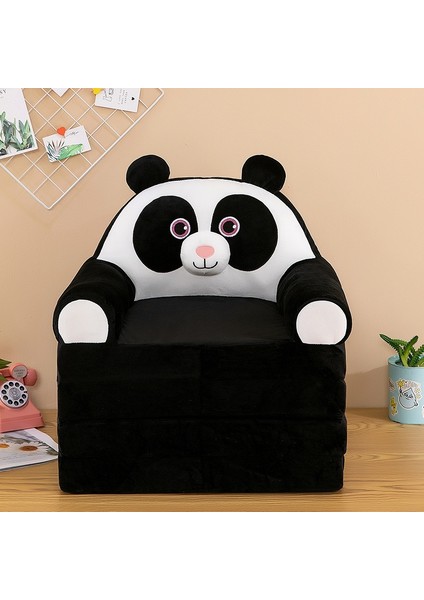 3 Katmanlı Çocuk Katlanır Peluş Çizgi Film Kanepe Çıkarılabilir, Yıkanabilir ve Açılabilir (Yurt Dışından)