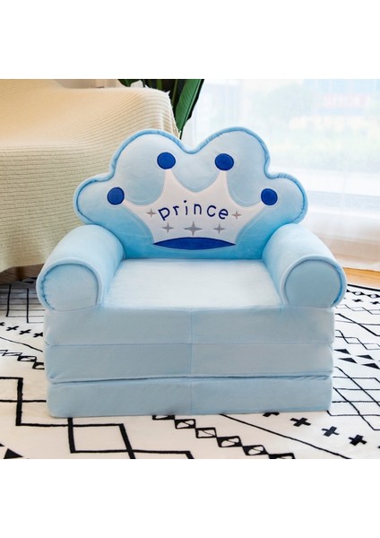 3 Katmanlı Çocuk Katlanır Peluş Çizgi Film Kanepe Çıkarılabilir, Yıkanabilir ve Açılabilir (Yurt Dışından)