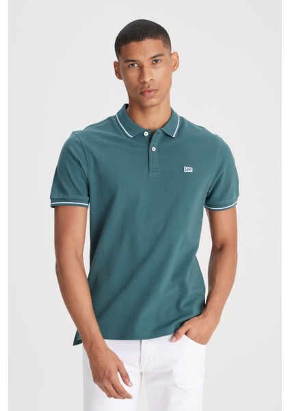% 100 Pamuk Regular Fit Düğmeli Polo Yaka T Shirt Erkek Polo Yaka T Shirt ML61ARLOT