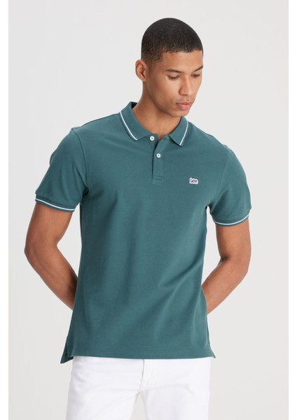 % 100 Pamuk Regular Fit Düğmeli Polo Yaka T Shirt Erkek Polo Yaka T Shirt ML61ARLOT fiyatları